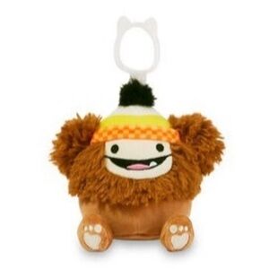 Squishmallows Benny The Bigfoot Candy Corn Bag Charm Clip on